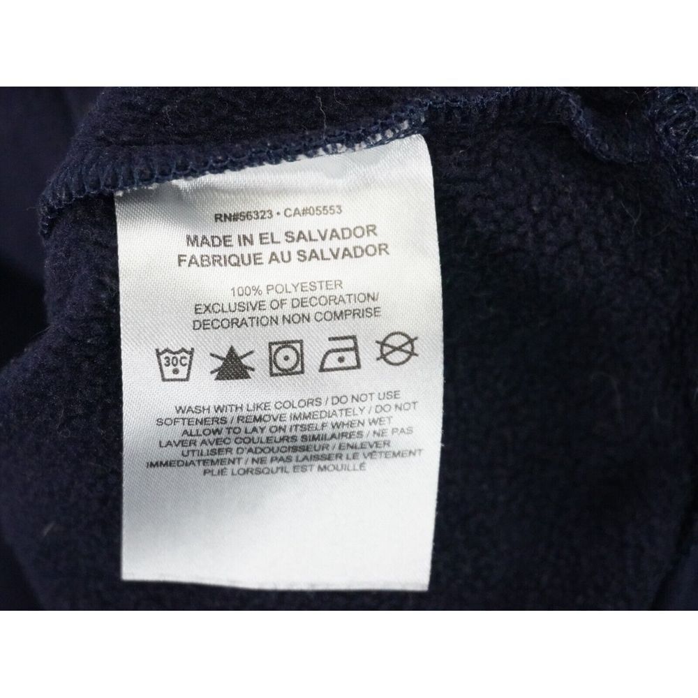 Nike Hoodie Mens Small Blue therma-Fit Long Sleeve Swoosh Arm Pocket Gym Running - Picture 8 of 10